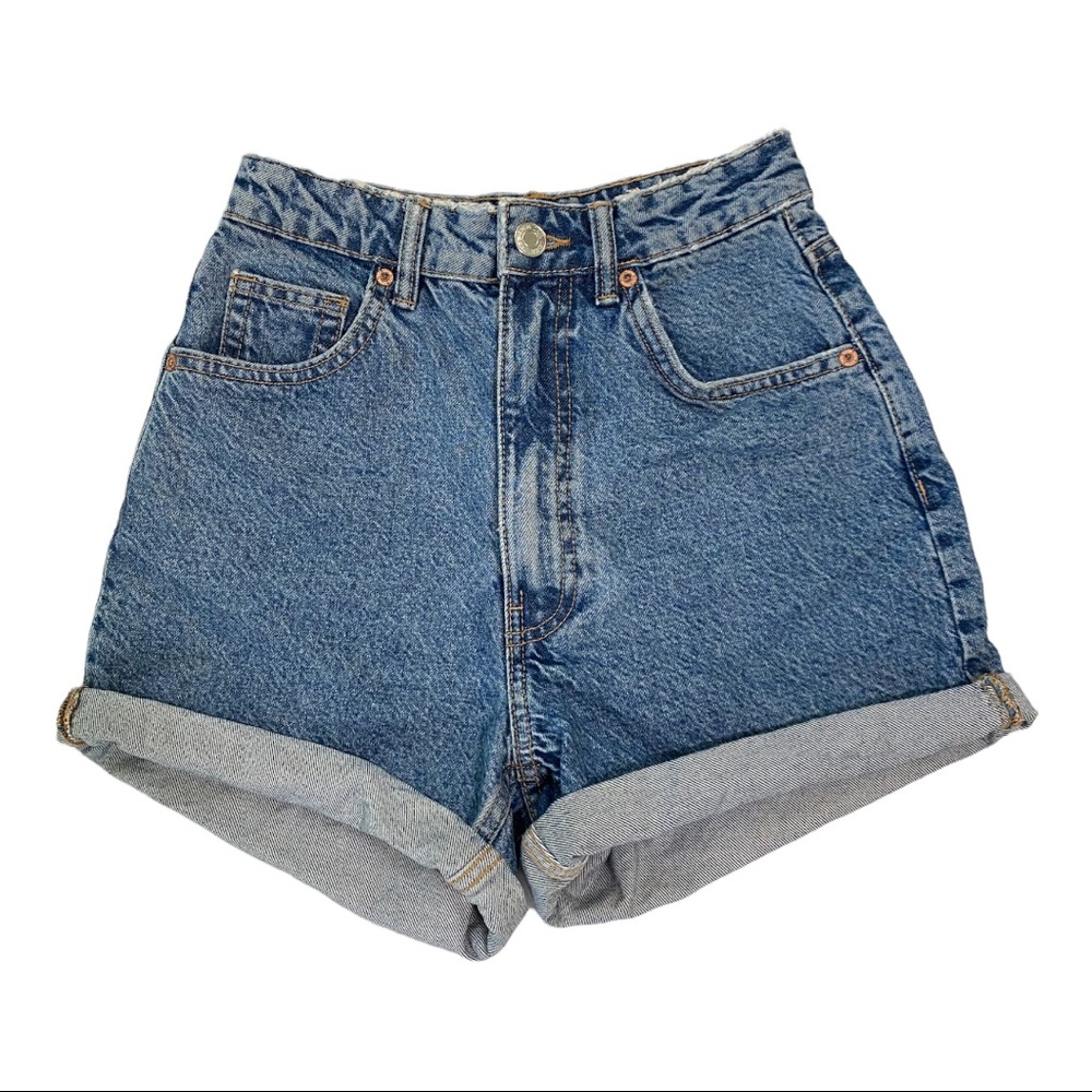 Zara mom shorts